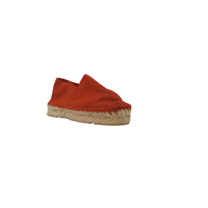 Espadrilles Espagnoles Pour Femme Et Enfant - Couleur Unie, Lacets Adjustables - Fabriquées à La Main